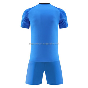 Maillot de football personnalisé unisexe à manches courtes en polyester respirant et léger - Product Image 4