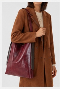 Premium Genuine <b>Leather</b> Hobo Shoulder <b>Bag</b> for Women <b>Soft</b> <b>Leather</b> Tote Purse Adjustable Strap Designer Handbag - Product Image 2