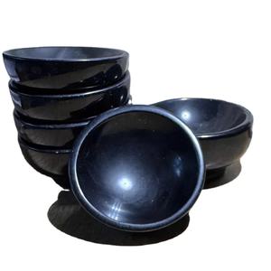 Accesorio de piedra de lujo de alta gama, tazón de mármol pulido contemporáneo, accesorio de ónix de diseño artesanal, precio de mayoreo. - Product Image 3