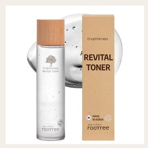 ผลิตภัณฑ์ดูแลผิวหน้าจากเกาหลี Rootree Cryptherapy Revital Toner 125 มล. ผลิตในเกาหลี สารสกัดจากใบซีดาร์ สำหรับทุกเพศ - Product Image 4