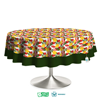 Nappe de table tissée en coton 100% de qualité supérieure, imprimée de motifs floraux, douce, personnalisable, décorative, par Mayuri Creations