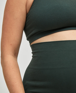 ชุดโยคะสำหรับคนท้องฤดูร้อนแบบใหม่ขายส่ง เอวสูงพร้อมเข็มขัดรัดหน้าท้อง กางเกงเลกกิ้งเนื้อนุ่ม ช่วยพยุงหน้าท้อง ชุดออกกำลังกายสำหรับหญิงตั้งครรภ์ - Product Image 5