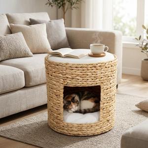 Maisonnette rembourrée pour animaux de compagnie (chiens et chats) – Abri intérieur solide pour petits animaux – Mobilier écologique pour animaux - Product Image 6