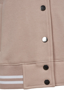 เสื้อแจ็คเก็ตเบสบอลแบบซิปสำหรับผู้หญิง รุ่น Sustainable Light Rose สำหรับนักศึกษาหญิง - Product Image 6