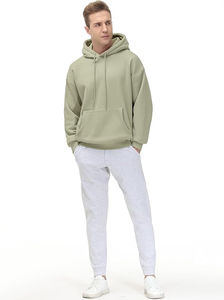 Hoodies surdimensionnés pour hommes très populaires, vêtements de marque personnalisés, logo, streetwear unisexe pour hommes, tissu épais, hoodies surdimensionnés pour hommes - Product Image 5