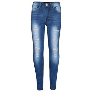 Jeans en denim pour femmes, coupe décontractée, vêtements de qualité supérieure pour les sorties décontractées, les aventures du week-end et les tendances de la mode urbaine, grande taille - Product Image 1