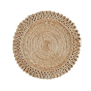 Manteles de mesa de yute reutilizables ecológicos/manteles individuales para uso doméstico o hotelero que mejoran la experiencia gastronómica de Bangladesh - Product Image 1