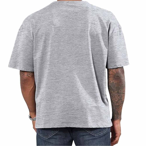 T-shirts pour hommes de haute qualité, effet délavé, prix de gros, T-shirts pour hommes effet délavé, téléchargés par Dress Sports OEM Design - Product Image 6