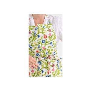 Promotional Fully Customizable Unique Embroidered Printed Cotton Material Family <b>Kitchen</b> <b>Apron</b> Cooking Baking Pinafore Gift - Product Image 1