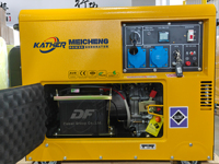 Generador Diésel Súper Silencioso KATHER de 6kVA, 8kVA, 10kVA, 12kVA, Generadores Eléctricos Diésel Estables con Insonorización