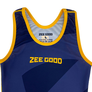 2026 Venta al por mayor de camisetas de lucha personalizadas para mujer, de licra/poliéster, elásticas, ligeras, transpirables y duraderas de secado rápido - Product Image 3