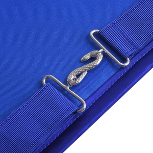 Tablier Royal & Select Masters Council - Blanc et bleu, brodé, accessoire décoratif maçonnique fait main - Product Image 4