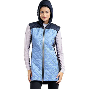 Gilet chauffant matelassé pour femme, coupe-vent, chaud, pour la pêche et la course, collection automne-hiver - Product Image 1