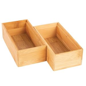 Wooden Drawer Box <b>Insert</b> Tray Organizer for Cabinet and Kitchen Storage Compartment Custom Size Manufacturer - Product Image 4