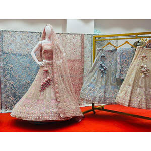 FABZONE Lehenga Choli de mariée d'Inde - Product Image 1