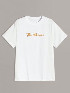 เสื้อยืดพิมพ์ลายผู้ชาย ผ้าฝ้ายนุ่ม ดีไซน์กราฟิก แขนสั้น ระบายอากาศได้ดี สวมใส่สบายๆ แฟชั่นแนวสตรีทสุดเทรนด์ คุณภาพสูง - Product Image 4