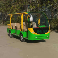 Chine Bon prix 8-14 places Voiture de tourisme électrique Haute qualité Mini bus de tourisme Voiture 14 véhicules de tourisme