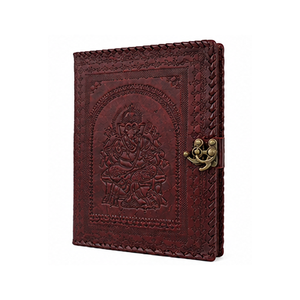 Porte-documents en cuir gaufré marron de haute qualité, design personnalisable, style tendance, utilisation promotionnelle pour les groupes de marques DNA - Product Image 3