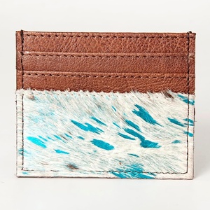 New Real Handmade Hair on Hide Fur Leather Men <b>Wallets</b> Stylish Ideal Size Real Leather Multi Uses Purse ATM Card Holder <b>Wallets</b> - Product Image 3