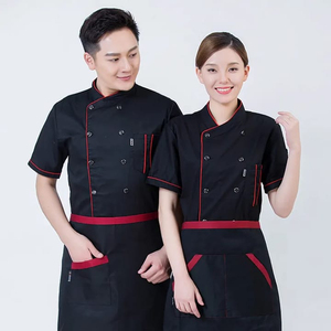 Uniforme de Chef de Alta Calidad, Elegante y Personalizado con Bordado OEM, para Restaurante, Cocina, Hotel, Unisex, para Personal de Catering - Product Image 1