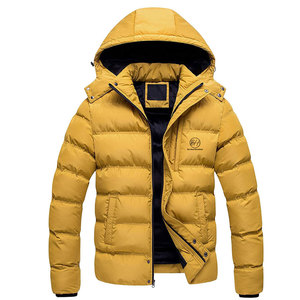 <b>Waterproof</b> Outdoor Use Men Puffer <b>Winter</b> <b>Jacket</b> 100% Polyester Wholesale Custom Logo Men Puffer <b>Jacket</b> - Product Image 1