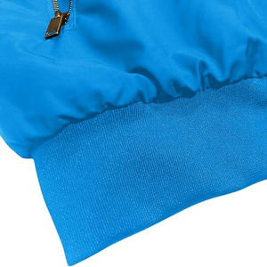 Chaqueta de Hombre Estilo Racer 2026 al por Mayor con Decoración de Botones, Forro de Piel de Oveja, Tela Satinada, Logotipo Personalizado y Estilo Béisbol - Product Image 5