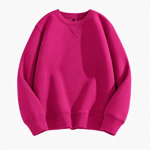 <b>Crewneck</b> <b>Sweatshirt</b> ODM <b>Mens</b> Winter OEM Pullover Boxy Brushed Fleece Bulk Order Casual Activewear Heavyweight <b>Sweatshirts</b> - Product Image 1