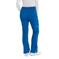 Pantalon de travail médical pour femme, coupe oversize, en tissu tissé élastique, avec détection d'aiguilles, blanc, rose, bleu, pour toutes les saisons
