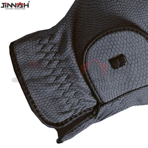 Gants d'équitation en cuir personnalisables, durables, confortables, nouvelle collection, anti-fissuration, pour hommes, design personnalisé. - Product Image 4