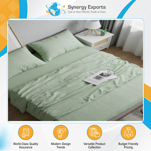 โปรโมชั่นพิเศษสำหรับผู้ซื้อส่ง ชุดผ้าปูที่นอนโพลีเอสเตอร์ 4 ชิ้น คุณภาพเยี่ยม หรูหรา เป็นมิตรกับสิ่งแวดล้อม - Product Image 5