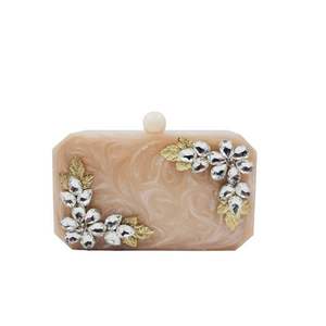 Pochette de soirée de luxe en résine haut de gamme pour femmes, origine Inde, marque RR ENTERPRISES, modèle RR202514864 - Product Image 6