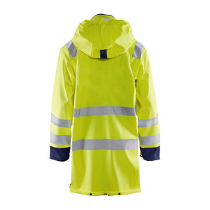 Veste de sécurité réfléchissante haute visibilité pour travaux de construction, vêtements de travail bicolores, design personnalisable unisexe - Product Image 3