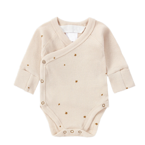 บอดี้สูทผ้าฝ้ายแขนยาวสำหรับทารก - Product Image 1