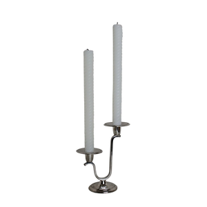 Stainless Steel <b>Candlestick</b> <b>Holder</b> Dual Arm Candelabra Home Decoration Durable Metal Candle Stand <b>Gold</b> Finish <b>Holder</b> - Product Image 1