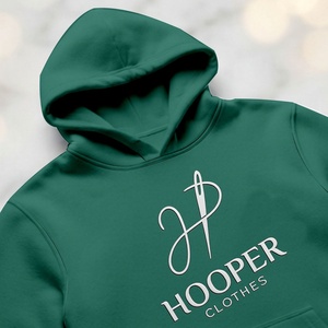 Meilleures ventes : Sweat à capuche d'hiver pour homme Hooper, couleur vert éco-responsable, style streetwear, design personnalisé, doublé et respirant - Product Image 6