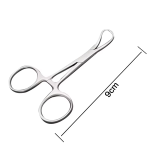 Dental Surgical Tweezers Cloth Towel Clamp Forceps 9/11/14/16cm Pointed <b>Pliers</b> Stainless Steel Instruments Manual Instrument <b>Set</b> - Product Image 2