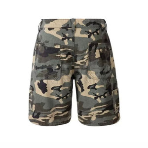 Shorts de chasse décontractés personnalisés pour hommes, 100 % coton, couleur unie, écologiques, légers, respirants, séchage rapide, avec cordon de serrage à la taille - Product Image 2