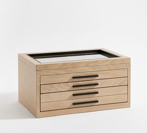 Eco-Friendly Solid Wood Organizer <b>Storage</b> <b>Box</b> Rectangular Shape Classic Design Lid Handcrafted 1 Layer Food Container <b>Box</b> - Product Image 4