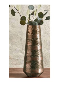 Antique Metal Flower <b>Vase</b> Vintage Decorative <b>Vases</b> For Artificial Flowers Home Office Table Centerpiece - Product Image 6