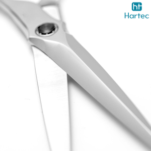High-End 410/420 Stainless Steel Right-Handed Barber <b>Scissors</b> Ultra Sharp Ergonomic/Offset Handle <b>Hair</b> <b>Cutting</b> Shears <b>Scissors</b> - Product Image 2