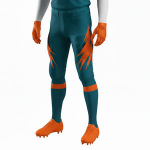 Ensemble d'uniformes de football américain, maillot de tackle professionnel avec rembourrage à adhérence maximale pour les matchs difficiles, ensemble d'uniformes de football américain - Product Image 4