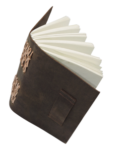 Rustic Genuine Leather Journal Durable Cover Handmade Notebook Diary for School Office Personal Use Bulk Quantity Custom - Product Image 3