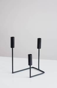 High Demand Black Modern Luxury Handmade Metal <b>Candle</b> Holder Decorative <b>Candle</b> <b>Stick</b> Stand Tabletop Home Decoration - Product Image 4