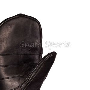 Mitaines de ski chaudes et imperméables en cuir personnalisées pour homme et femme, idéales pour le snowboard et les sports d'hiver en extérieur, résistantes au vent et au froid. - Product Image 4