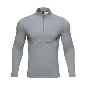 Fabricant de T-shirts de compression OEM/ODM personnalisés – Vêtements de sport et de fitness en polyester et élasthanne – Marque privée, logo personnalisé, vente en gros - Product Image 6