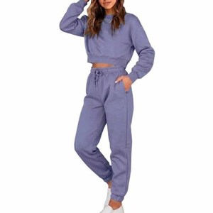 Conjunto Deportivo de 2 Piezas para Mujer, 100% Algodón Orgánico, Transpirable, Tejido Digital, Ajustado, Personalizado, Venta al Por Mayor - Product Image 5