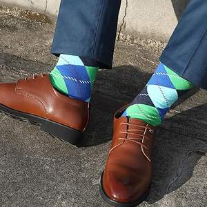 Premium Quality Men's <b>Winter</b> Casual <b>Socks</b> Breathable Comfortable Knitted Spandex/Nylon Snagging Resistance Standard Thickness - Product Image 4