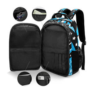 Sac à dos de cheerleading scintillant, couleur pailletée, grande capacité, idéal pour les entraînements de danse et les équipes sportives. - Product Image 3