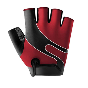 Gants de cyclisme demi-doigts avec rembourrage en gel, antidérapants, pour course cycliste, vélo, antichoc et respirants - Product Image 1
