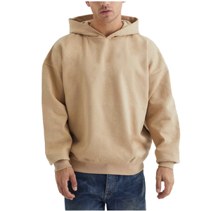 Top Trending Boxy Zipper-Up Hoodies Men Fleece <b>Waterproof</b> Eco-Friendly Quick Dry Fabric Customized Logo Printing Streetwear 100% - Product Image 4